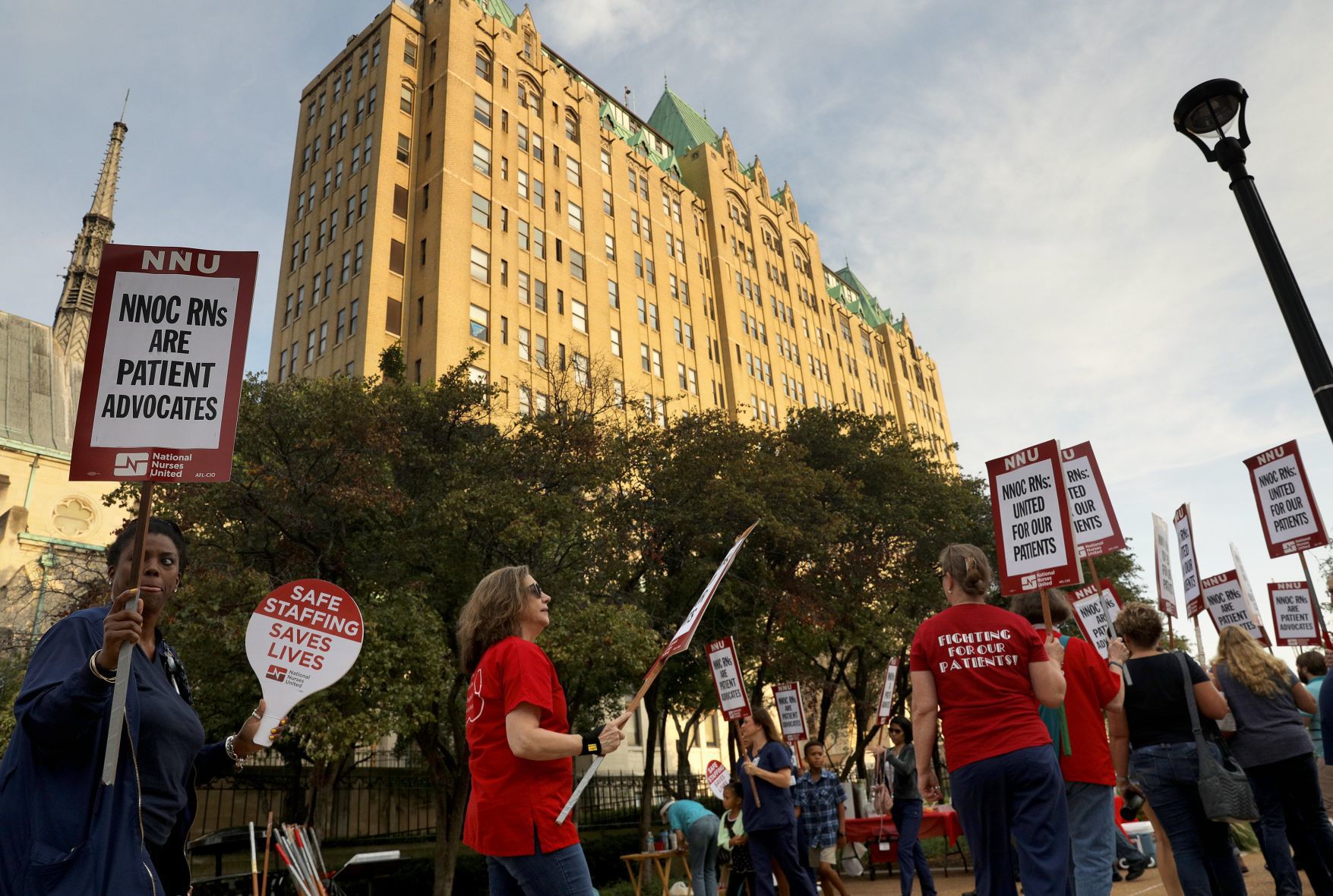 Nurses picket short staffing at SLU Hospital